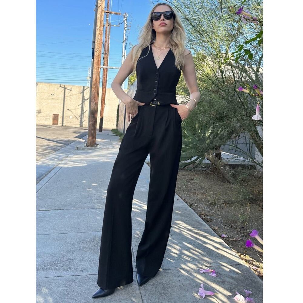 NEW FAVORITE DAUGHTER The Favorite Vest In Black Size XL - Picture 1 of 12